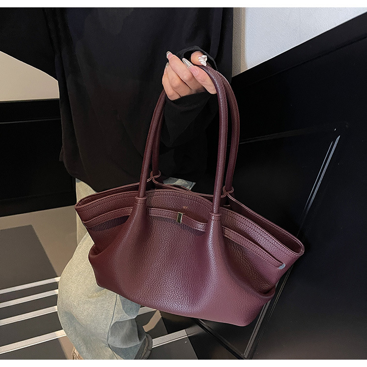 Burgundy Ladies Handbags Luxur - Luxury Bags Tote recension och pris